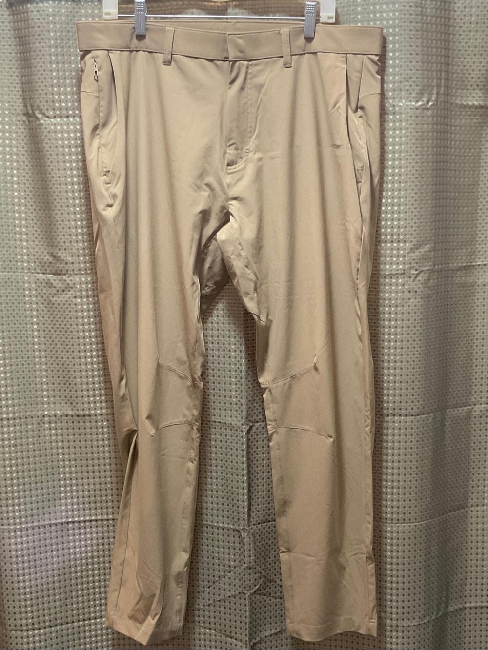 Fabletics Men's Khaki Performance Chinos - Picture 1 of 6